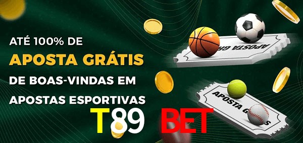 T89 BET Ate 100% de Aposta Gratis